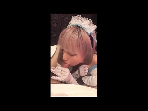 ❤️ Japanisches Idol [mayuka], französisches Dienstmädchenkostüm, Teil 1, Blowjob und Wichsen mit Lotion ❤ Porn video bei uns ﹏