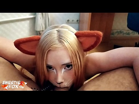 ❤️ Kitsune schluckt Schwanz und Sperma in ihrem Mund ❤ Porn video bei uns ﹏